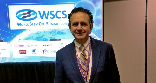 Dr. Anthony Atala is hosting several panels discussing regenerative medicine at the 13th World Stem Cell Summit in Downtown Miami. (Photo credit: Nick Rodriguez)