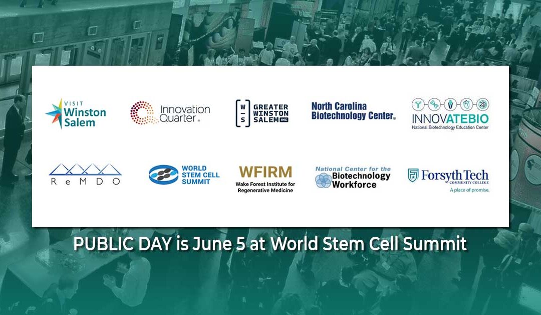 Innovation Quarter to host Public Day as part of World Stem Cell Summit